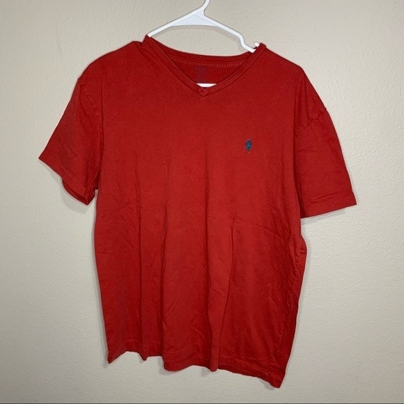 Polo Ralph Lauren Other - Polo Ralph Lauren V neck red short sleeve t shirt men’s size medium